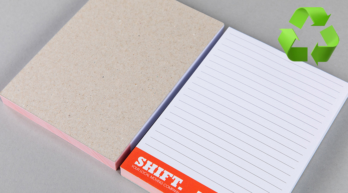 Recycled Notepads - Glued