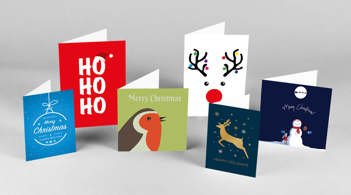 Collection of Modern Christmas Cards