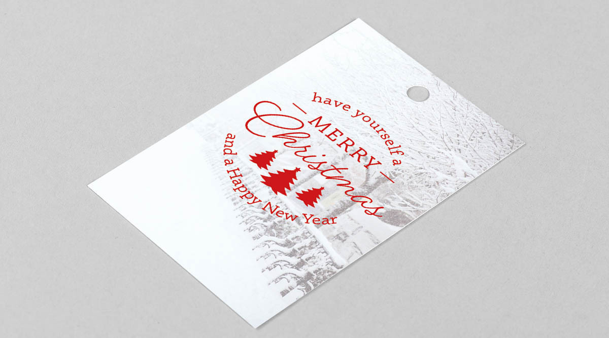 Christmas Gift Tags - Upload your artwork