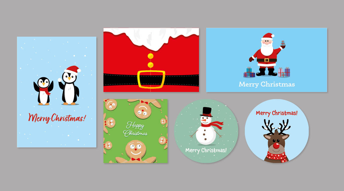 Christmas Stickers - For Kids